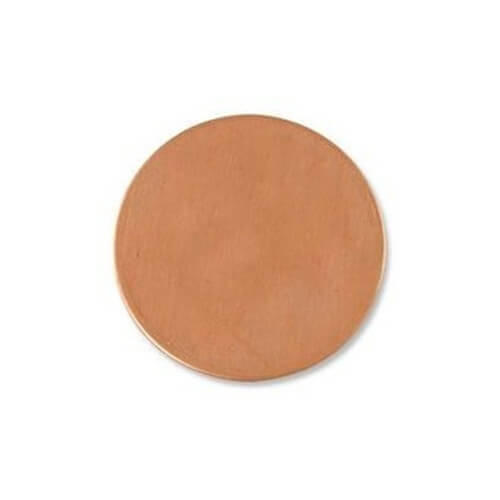 half hard temper copper circles